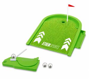 Jeu de mini-golf compact XTREMSPORTS **Reconditionné – Testé et entièrement fonctionnel** Jeu de table vert