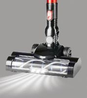 CLEANmaxx Akku-Zyklonstaubsauger 2in1 22,2V 120W Hand- & Bodenstaubsauger HEPA LED **B-Ware – geprüft & funktionell einwandfrei** Stielstaubsauger Schwarz/Rot