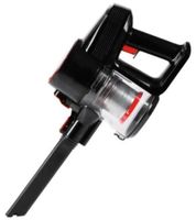 CLEANmaxx Akku-Zyklonstaubsauger 2in1 22,2V 120W Hand- & Bodenstaubsauger HEPA LED **B-Ware – geprüft & funktionell einwandfrei** Stielstaubsauger Schwarz/Rot