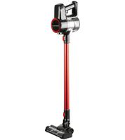 CLEANmaxx Akku-Zyklonstaubsauger 2in1 22,2V 120W Hand- & Bodenstaubsauger HEPA LED **B-Ware – geprüft & funktionell einwandfrei** Stielstaubsauger Schwarz/Rot