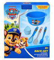 8-Piece Nickelodeon PAW PATROL Baking Set with Bowl, 4 Muffin Cups, and 3 Baking Utensils **B-Stock – inspected & fully functional** 07-15120-25-03 Blue