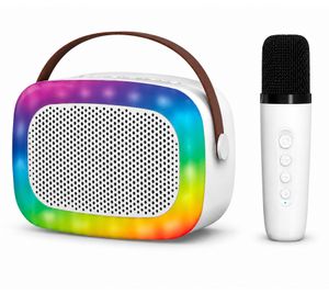 denver BTM-616 Wireless Bluetooth Speaker mit Mikrofon & LED-Beleuchtung **B-Ware – geprüft & funktionell einwandfrei** in Weiß