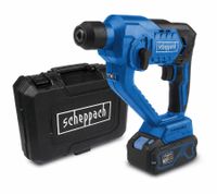 Scheppach Akku-Bohrhammer 3in1 inkl. Zubehör & LED-Licht **B-Ware – geprüft & funktionell einwandfrei** C-RHD130-X in Blau/Schwarz