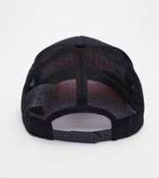 European League of Football Helvetic Guards Unisex Trucker Cap (Snapback with Mesh) – Black/Red or Black/White