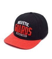 European League of Football Helvetic Guards Unisex Trucker Cap (Snapback with Mesh) – Black/Red or Black/White