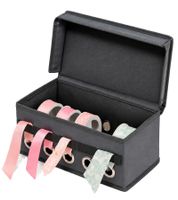 HEDURA Geschenkband-Organizer – Praktischer Aufbewahrungsspender für Geschenk- & Dekobänder **B-Ware – geprüft & funktionell einwandfrei** Grau