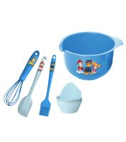 8-Piece Nickelodeon PAW PATROL Baking Set with Bowl, 4 Muffin Cups, and 3 Baking Tools **B-Stock – inspected & fully functional** 07-15120-25-03 in Pink or Blue