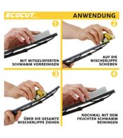 ADAC ECOCUTpro Scheibenwischer-Schneider für alle gängigen Scheibenwischerfabrikate **B-Ware – geprüft & funktionell einwandfrei** in Gelb