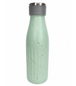 Bouteille isotherme DR Home Division 500 ml en acier inoxydable, design épuré **Produit de seconde main – Testée et entièrement fonctionnelle** Vert menthe