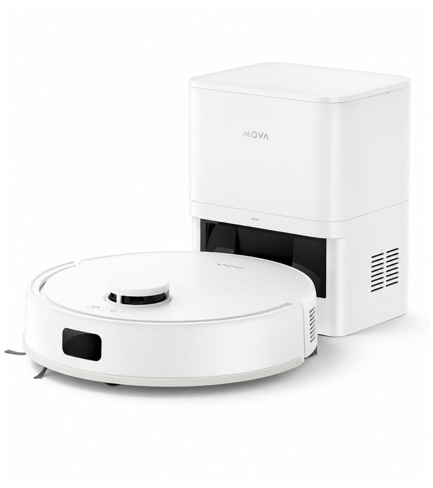 MOVA E20 Plus Saug- & Wischroboter mit Absaugstation & App-Steuerung **B-Ware – geprüft & funktionell einwandfrei** in Weiß