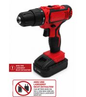 Cordless 20V Drill/Driver, 2-Speed, LED – WITHOUT Battery & Charger **B-Grade – Tested & Fully Functional** 9089086 Red/Black