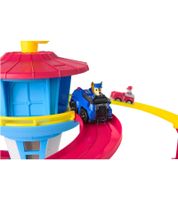 Juego Torre de Carreras y Rescate de la Patrulla Canina de Nickelodeon con 2 Mini Vehículos de Juguete **Producto de segunda mano - Probado y en perfecto funcionamiento** Multicolor