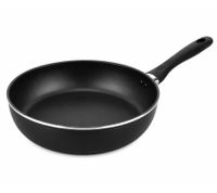 Sitram Aluminiumpfanne Ø 28 cm Antihaft-Beschichtung ohne Glasdeckel **B-Ware – geprüft & funktionell einwandfrei** in Schwarz