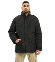 klassische Build Your Brand M65 Herren US-Feldjacke mit separater Innenjacke B3108 Urban in Navy-Blau, Schwarz und Oliv-Grün