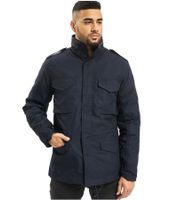 klassische Build Your Brand M65 Herren US-Feldjacke mit separater Innenjacke B3108 Urban in Navy-Blau, Schwarz und Oliv-Grün