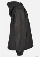 Build your Brand Men's Summer Windbreaker / Water-Repellent Hoodie Jacket B3162 in Olive Green or Black