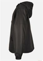 Build your Brand Men's Summer Windbreaker / Water-Repellent Hoodie Jacket B3162 in Olive Green or Black