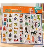 Collectino 250 drachenstarke Sticker Ideal zum Sammeln und Tauschen **B-Ware – geprüft & funktionell einwandfrei** Mehrfarbig