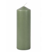 4-Pack Classic Wax Pillar Candle – Decorative Candle 17 x 5.7 cm **B-Stock – inspected & fully functional** Green