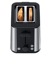 Braun PurShine 2-Slice Toaster, 900 Watts, 8 Browning Levels with Defrost Function **B-Stock – Tested & Fully Functional** Silver