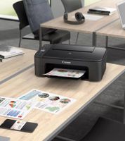 Canon PIXMA 3-in-1 Tintenstrahl-Multifunktionsdrucker WLAN Drucken, Scannen und Kopieren **B-Ware – geprüft & funktionell einwandfrei** Schwarz