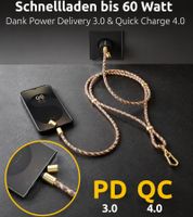 Intenso Phone Lanyard / Charging & Data Cable (2x USB-C, up to 1.65m) **B-Stock – Tested & Fully Functional** Multicolor