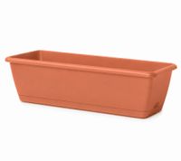 Prosperplast Balcony Planter ISE400SW 397 x 190 x 140mm 6.8L **B-Grade – tested & fully functional** in Brown