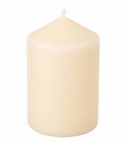 6-Pack Classic Wax Pillar Candle (Decorative) 8 x 5.7 cm **B-Stock – inspected & fully functional** Cream White