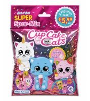 Blue Ocean CupCake Cats Serie 1 & 2 Super Spar-Mix 2 Figuren! **B-Ware – geprüft & funktionell einwandfrei** Mehrfarbig
