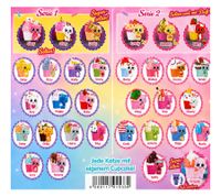 Blue Ocean CupCake Cats Serie 1 & 2 Super Spar-Mix 2 Figuren! **B-Ware – geprüft & funktionell einwandfrei** Mehrfarbig