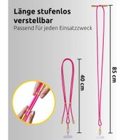 Intenso Phone Lanyard / Charging & Data Cable (2x USB-C, up to 1.65m) **B-Stock – Tested & Fully Functional** Pink