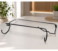 Simple Blumentopfhalter Balkonpflanzenhalter aus Metall **B-Ware – geprüft & funktionell einwandfrei** Schwarz