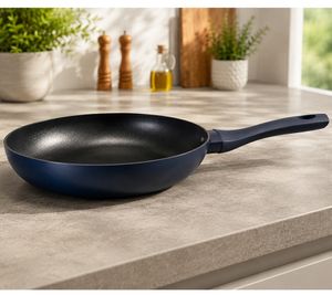 progress Bratpfanne Antihaftbeschichtung Aluminium Pfanne Ø 28 cm **B-Ware – geprüft & funktionell einwandfrei** Dunkelblau