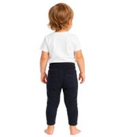 2er Pack Kleinkinder Stretch-Jeans mit bequemem Bund Baby Baumwoll-Hose Freizeit-Jeans 978728 Dunkelblau
