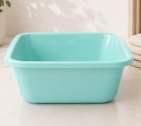 Viereckige Schüssel  mit 12 Liter Kapazität 37,5x37,5x14,5cm **B-Ware – geprüft & funktionell einwandfrei** 8228902 Hellblau