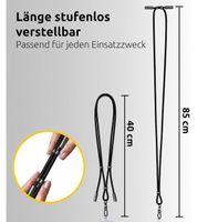 Intenso Handykette als Lade- und Datenkabel 2x USB-C und bis 1,65 Meter Schnell laden bis 60 Watt **B-Ware – geprüft & funktionell einwandfrei** in Schwarz, Beige, Rosa, Flieder, Bunt oder Hellgrün