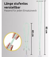 Intenso Handykette als Lade- und Datenkabel 2x USB-C und bis 1,65 Meter Schnell laden bis 60 Watt **B-Ware – geprüft & funktionell einwandfrei** in Schwarz, Beige, Rosa, Flieder, Bunt oder Hellgrün