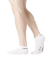 20 pares de calcetines deportivos Umbro, calcetines para zapatillas para hombre y mujer, con certificación Oeko-Tex Standard 100, color blanco