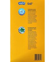 Swirl S67 Vacuum Cleaner Bags (6-Pack) with EcoPor Filter – 6 Dust Bags + 1 Microfilter (Year's Supply) **B-Stock – Tested & Fully Functional** White/Green