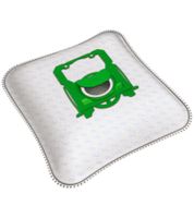 Swirl PH86 Vacuum Cleaner Bags (6-Pack) with EcoPor Filter – 6 Dust Bags + 1 Microfilter (Year's Supply) **B-Stock – Tested & Fully Functional** White/Green