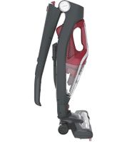 HOOVER 2-in-1-Stabstaubsauger, Beutellos, 0,4 l, Trocken, Zyklonal **B-Ware – geprüft & funktionell einwandfrei** HF21F25 011 in Grau/Rot