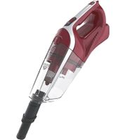 HOOVER 2-in-1-Stabstaubsauger, Beutellos, 0,4 l, Trocken, Zyklonal **B-Ware – geprüft & funktionell einwandfrei** HF21F25 011 in Grau/Rot
