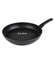 STONELINE Frying Pan with High-Quality Non-Stick Coating (Ø 28 cm) **B-Stock – Inspected & Fully Functional** Black