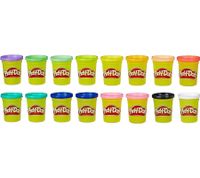 Play-Doh Megameter - 16er-Pack mit je 112g Knete Dosen **B-Ware – geprüft & funktionell einwandfrei** Mehrfarbig