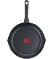 Poêle Tefal Day by Day avec revêtement antiadhésif en titane, 24 cm de diamètre **Produit de seconde main – Testé et entièrement fonctionnel** Noir