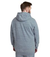 klassische BLEND BT Velno Herren Kapuzenjacke mit Reißverschluss Sweatjacke Große Größen 20714928ME in Grau, Blau oder Schwarz