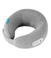 Massaggiatore cervicale Shiatsu wireless ecomed con funzione di riscaldamento attivabile e cuscino cervicale **Articolo di seconda scelta - Testato e perfettamente funzionante** NM30E Grigio