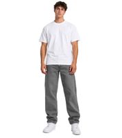 Comodi jeans da uomo DEF in puro cotone, pantaloni casual per tutti i giorni, disponibili in blu o grigio