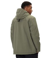 Anorak déperlant NAPAPIJRI Rainforest Pocket 2, veste d'hiver NP0A4GMD, coloris kaki ou gris foncé