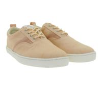 leichte GROUNDIES Barfußschuhe La Paz Damen Low-Top Mesh-Sneaker mit TrueSense Sohle nachhaltige und vegane Schnür-Schuhe GND-130264 in Rosa oder Khaki